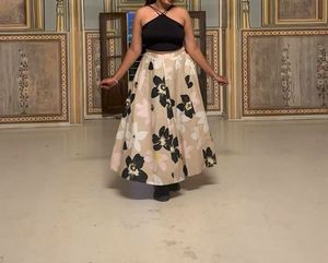 Floral Print Skirt