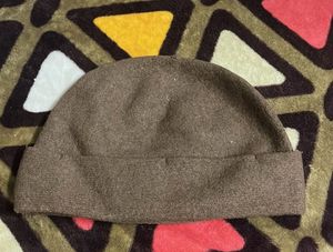 Brown Knit Beanie