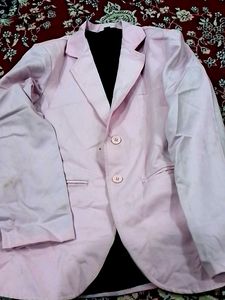 Pink Casual Jacket