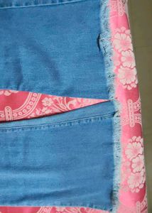 Ribbed Jean For Girls