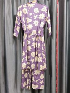 Floral reyon cordset