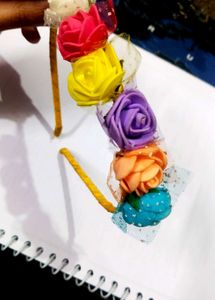 Floral Flower Crown Headband