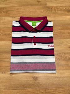 Striped HUGO BOSS Polo Shirt
