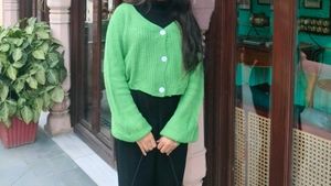Green Sweater