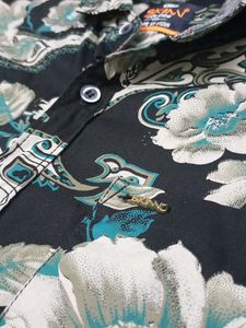 SKINN Floral Print Short Sleeve Shirt