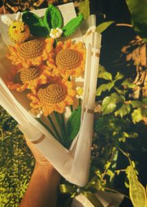 Handmade Crochet bouquet