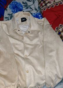 Beige Casual Jacket