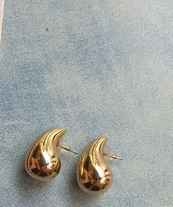 Gold Teardrop Earrings And Ring