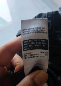 Black Wash Jeans