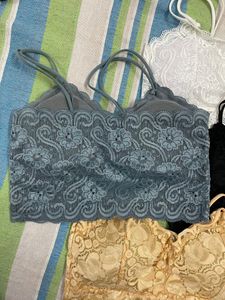 SALE 4 Cute lace brallette/bra (padded/cups)(unus