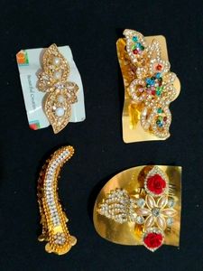 Sparkling Hair Clip Set