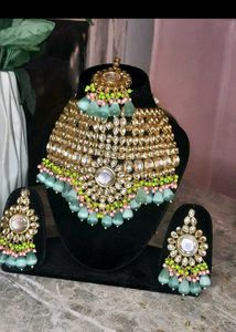 Combo Of 7 Kundan Jewelry Set