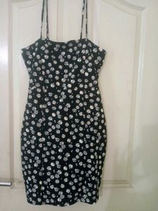 Floral Print A-line Dress