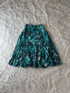 Floral Print Skirt