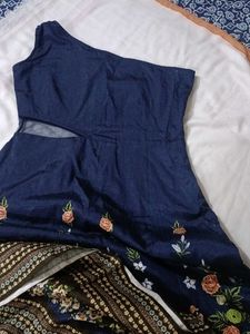 Floral Print Jump Suit