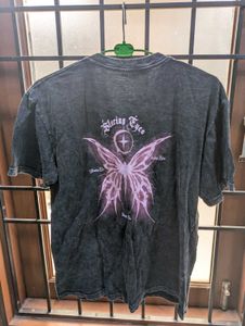 Gray Acid Wash T-Shirt