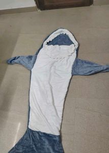 Cloudy Shark Blanket Dress