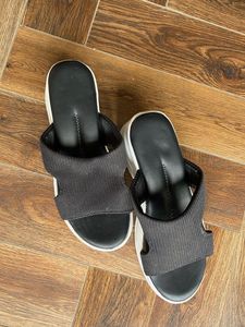 Chic Black Slides