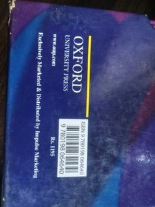 OXFORD English Language Reference Indian Edition.
