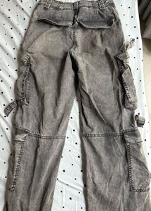 black faded grey wash pinteresty cargo jeans