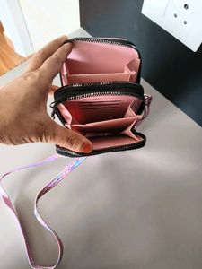 Iridescent Mini Crossbody Bag