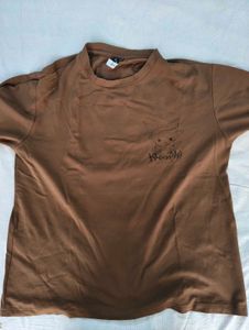 Brown Graphic T-Shirt Unisex