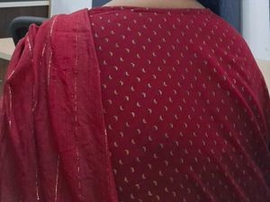Maroom Embroidered karwachauth special kurta Set