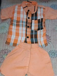 Cotton Shirt With Paint