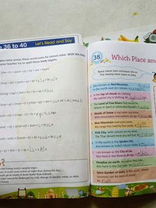 Knowledge Tree Books Class 2 &amp; Table, Fruits Book