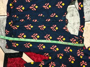 Stylish Printed butterfly sleeves Top