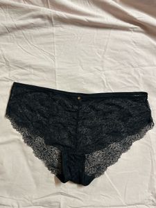 Elegant Black Lace Panties