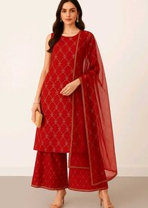 Heavy Sharara Full Work Both Side Sequins Embroide