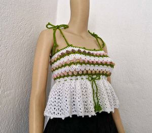 Crochet Tulip Top