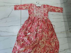 Floral Print Kurta