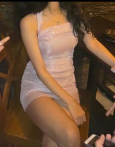 Pink Bodycon Mini Dress