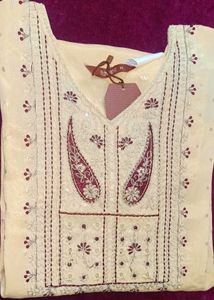 Elegant Embroidered Kurta