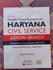 Haryana Civil Service Book
