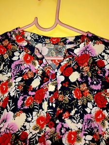 Floral Top For Womens|Size:XXL