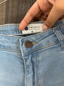 Light Wash Flare Jeans