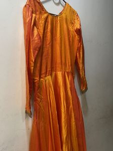Metallic Anarkali