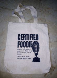 Certified Foodie Tote Bag