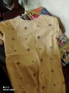 Classy Lime Green Kurta (Over Sized)