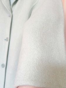 Elegant Mint Green Over Coat