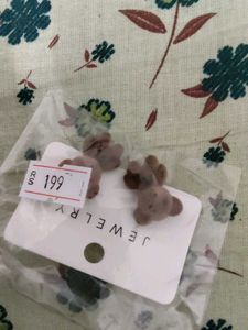 Teddy Bear Earrings