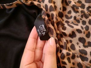 Leopard Print Slip Dress