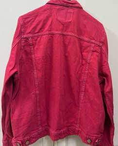 Red Denim Jacket