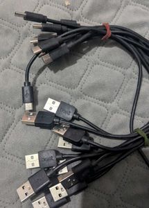 Combos OfMobile Charging Cables Type C And Usb