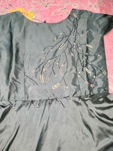Elegant Grey Dress