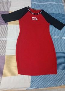 Red Bodycon Mini Dress