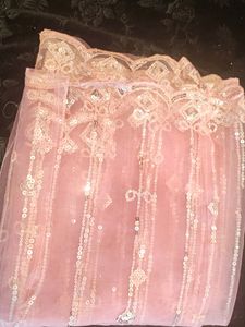 Baby Pink Party Wear ball gown